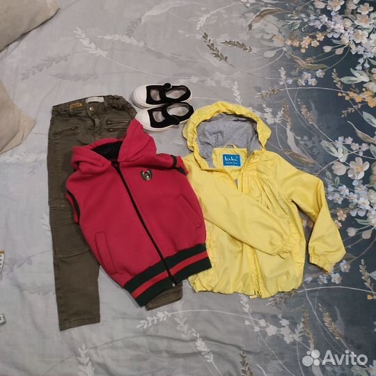 Пакет одежды для девочки 104-110