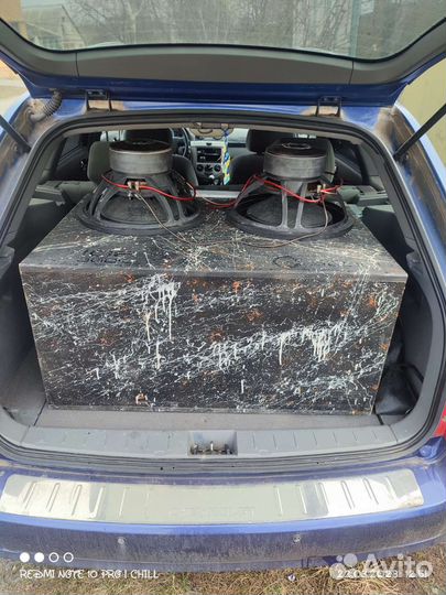 Короб для сабвуфера 2х15