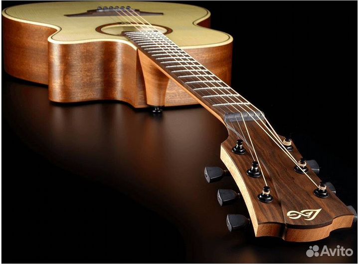 LAG T-70D C NAT - акустическая гитара с вырезом