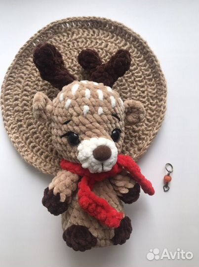 Мягкая игрушка подарок Оленёнок