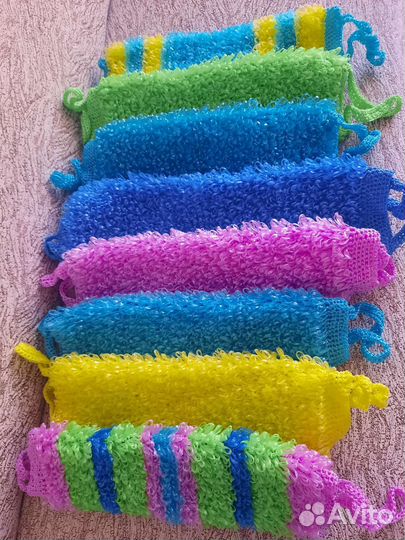 Мочалка ручной работы