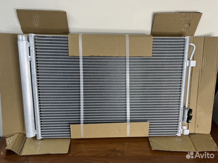 Радиатор кондиционера Hyundai Solaris Kia Rio