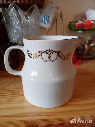 Молочник советский, Богемия, Bohemia. Лот 3