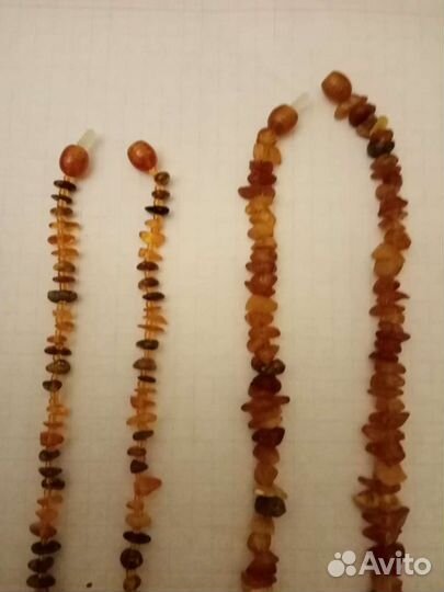 Янтарные бусы