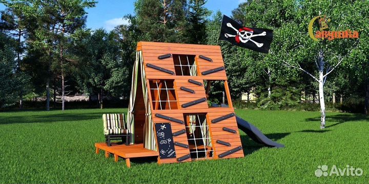 Детская игровая площадка уличная доставка