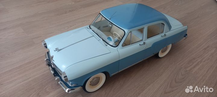 Модель Волга газ 21 деагостини. 1 : 8