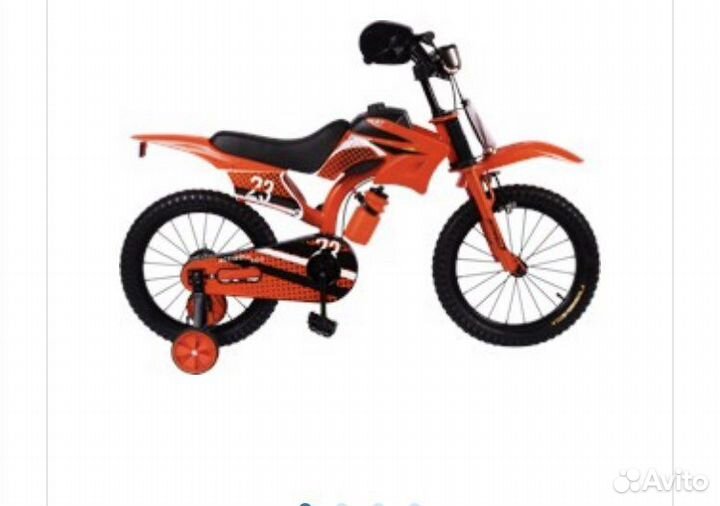 Детский велосипед-мотоцикл