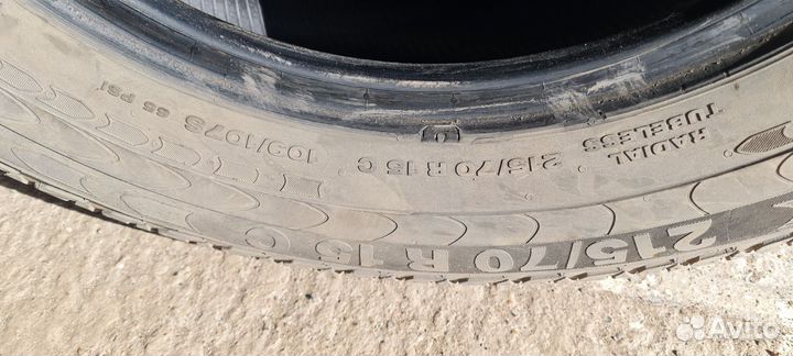 Continental Vanco 2 215/70 R15C 109