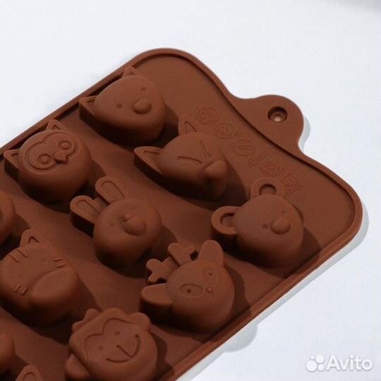 Форма силиконовая для льда и кондитерских украшени