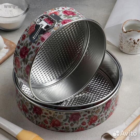 Набор форм для выпечки Доляна «Розарий», 3 предмет