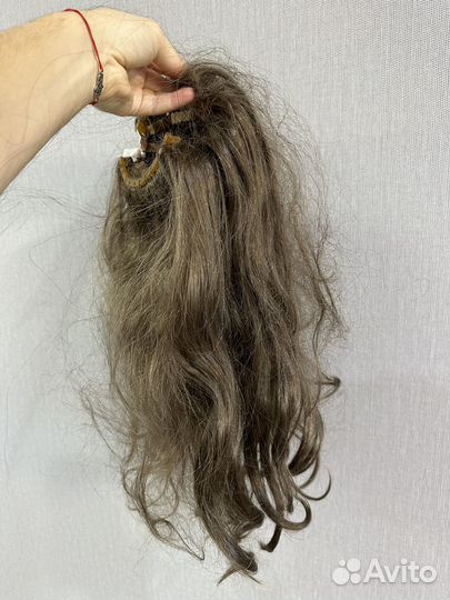 Шиньон из волос, заколка из волос