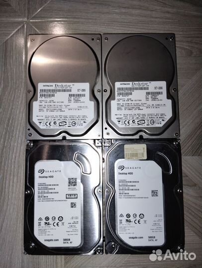 Жесткий диск 500гб/82гб