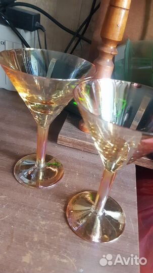 Фужеры цветные