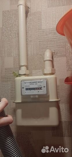 Газовый счетчик б/у
