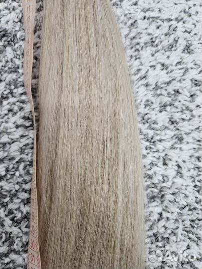 Волосы для наращивания блонд