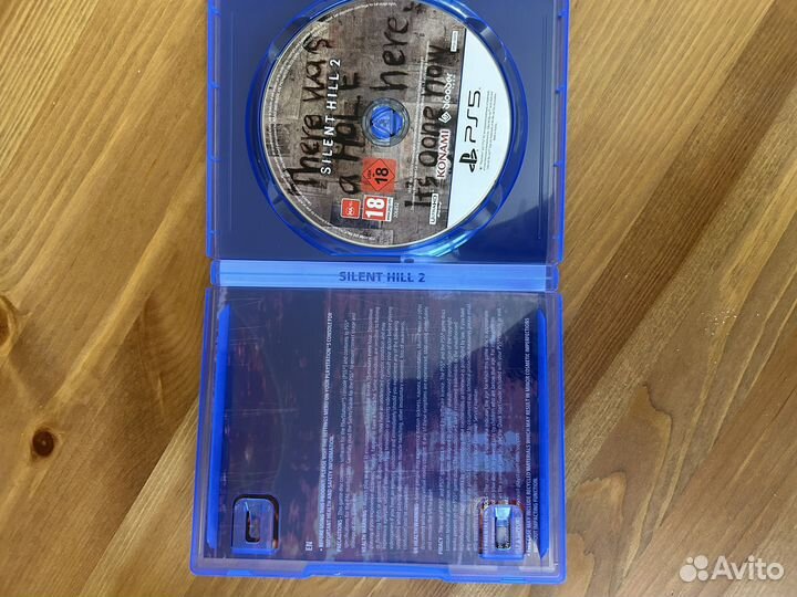 Silent hill 2 remake ps 5 диск