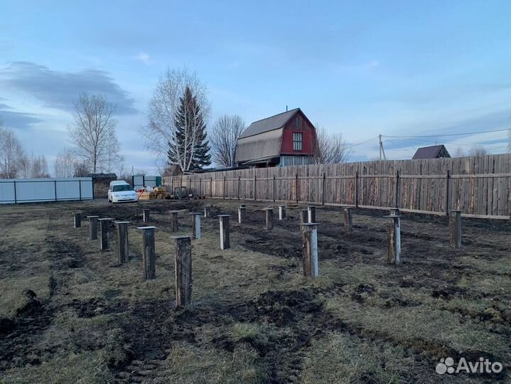 Буронабивные сваи с доставкой и установкой