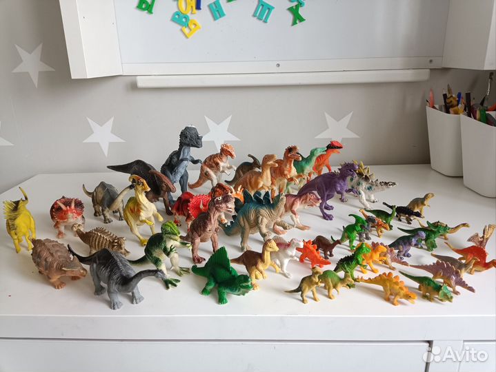 Коллекция фигурок динозавров 48шт