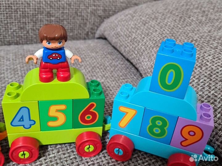 Lego duplo мой первый поезд