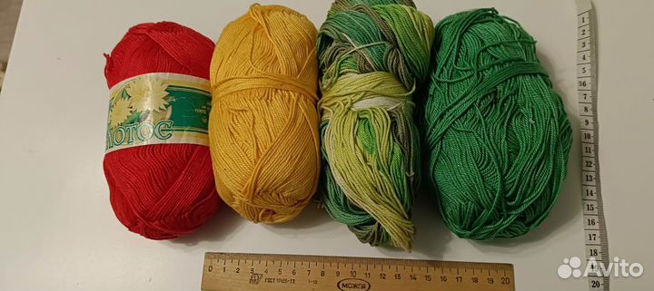 Нитки для вязания хлопок