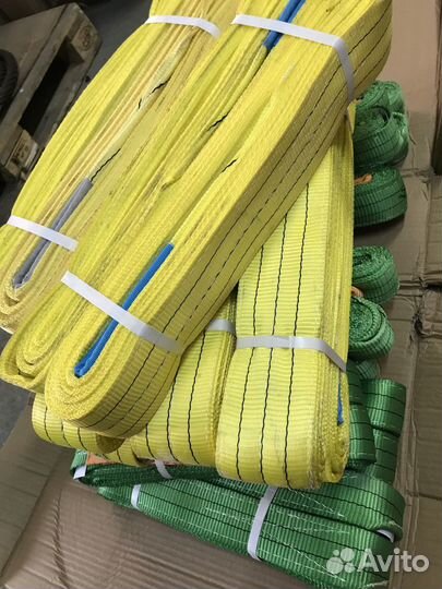 Стропы текстильные ленточные