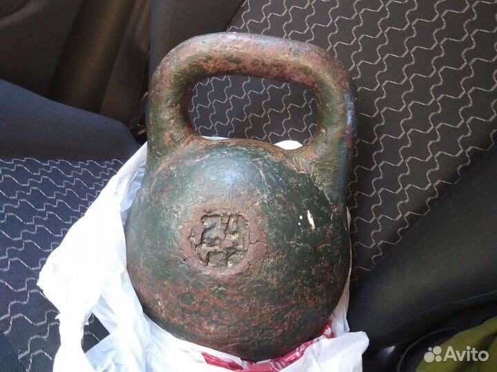 Гиря 16кг времен СССР