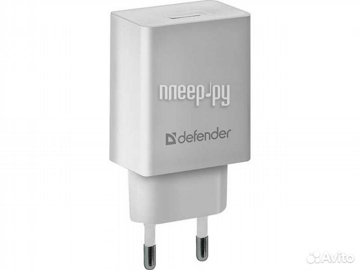 Defender EPA-10 1хUSB White 83549