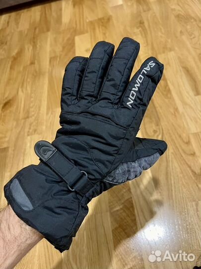 Перчатки зимние теплые Salomon размер L