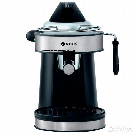 Кофеварка эспрессо vitek VT-1510 750Вт 5бар