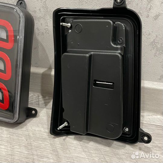 Задние светодиодные фонари Нива мерседес стиль