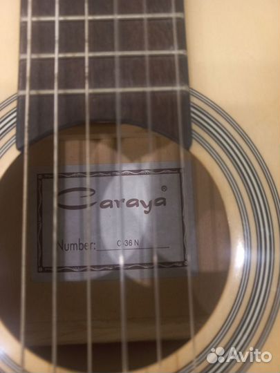 Классическая гитара 3/4 Caraya