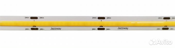 Лента 24V PLS PRO COB/384-24V 12вт/м 3000K IP20 5