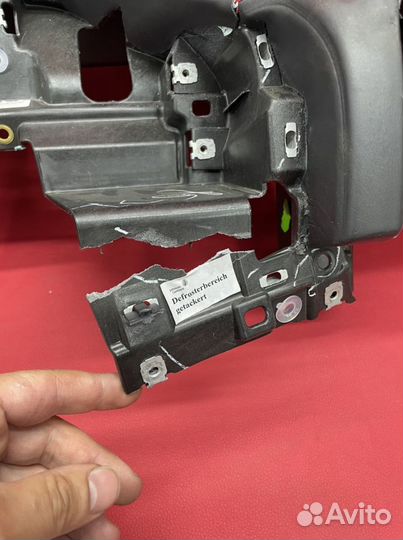 Торпеда кожаная Porsche Cayenne 958 после дтп