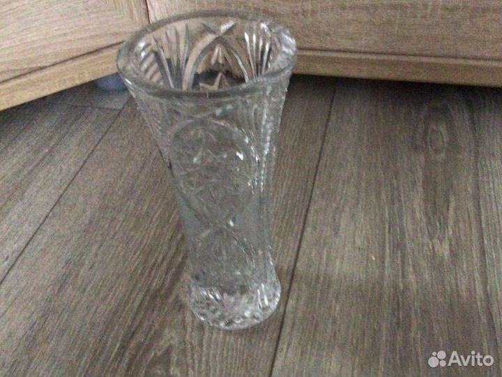 Хрустальная ваза
