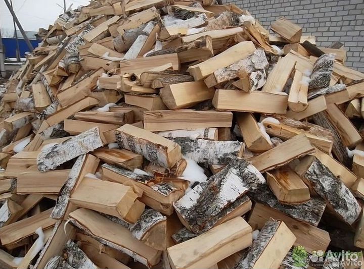 Дрова колотые ольха
