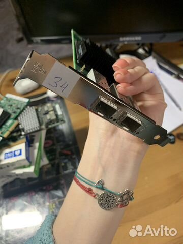 Сетевой адаптер intel x710-da2