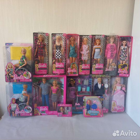 Кукла Барби и Кен Оригинал Mattel много