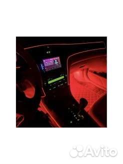 Неоновая лента в авто 12 вольт, подсветка неоновая