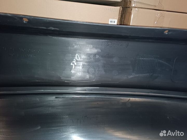 Бампер задний Лада приора хэтчбек неокрашенный