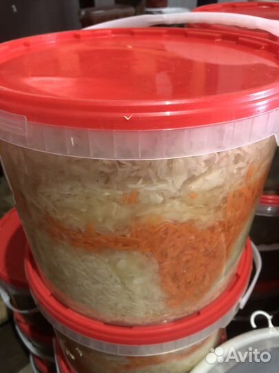 Капуста квашеная 5кг