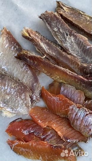 Отборная вяленая рыба и икра