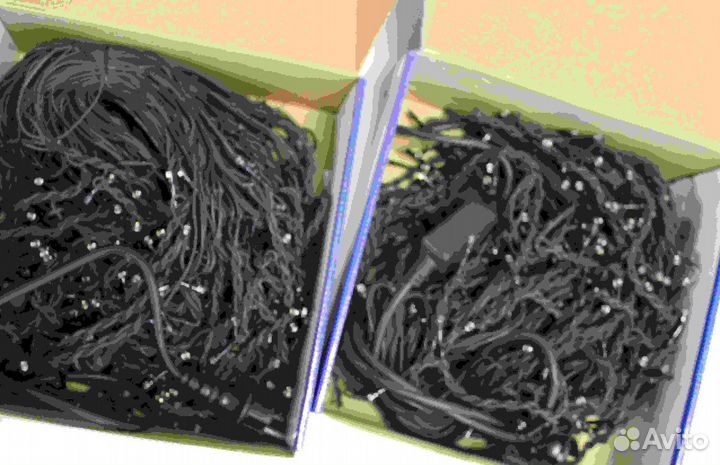 Гирлянда уличная 25м