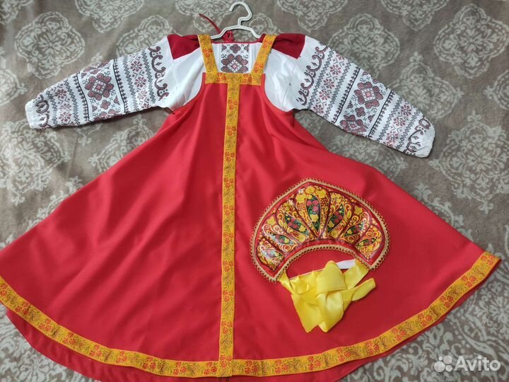 Русский народный костюм рост 120-130