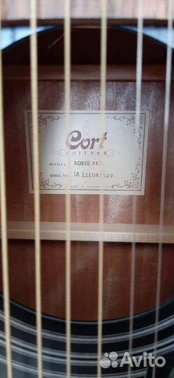 Акустическая гитара Cort AD810bks