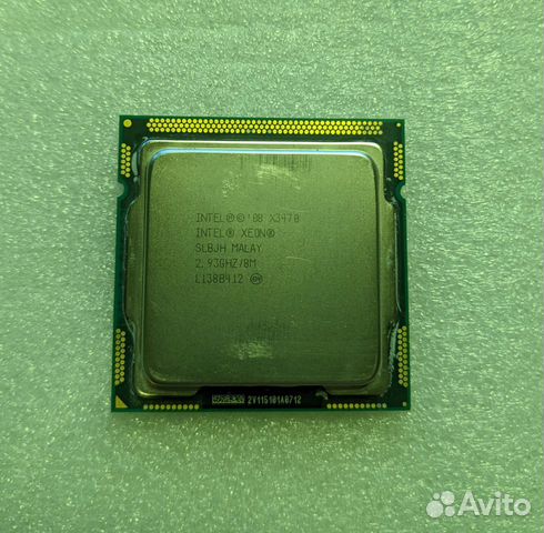 Процессор Xeon X3470