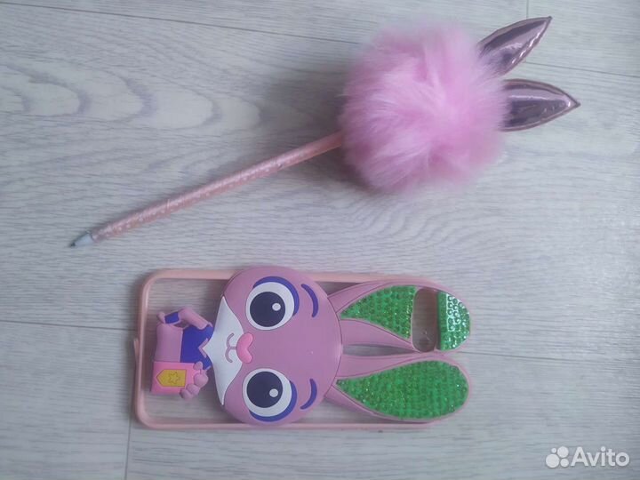 Чехол на iPhone 7 Plus с зайчиком