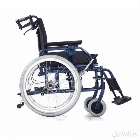 Для полных.Кресло коляска инвалидное новое