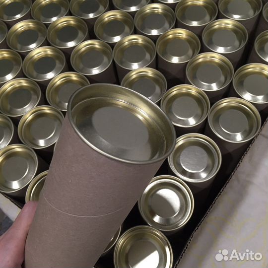 Картонные тубусы заводские