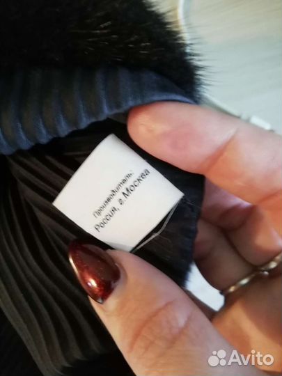 Шапка норковая женская