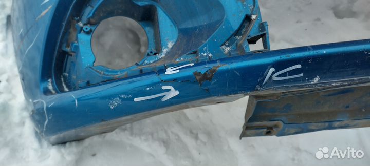 Бампер передний Renault Logan Sandero 2